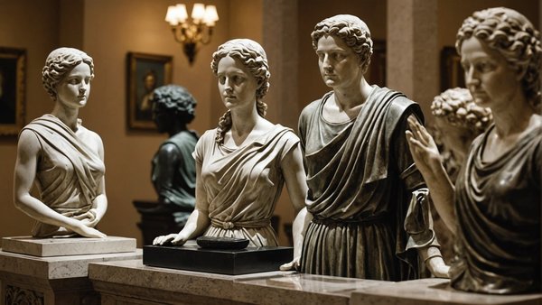 Statue de décoration intérieure : top des sculptures et statuettes